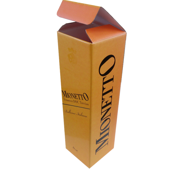 Коробка с логотипом вина.